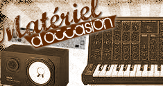 Matériel d`occasion MAO et STUDIO