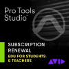 Avid Pro tools studio annual subscription renewal - edu