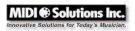 LOGO MIDISOLUTION LOGO MIDISOLUTION