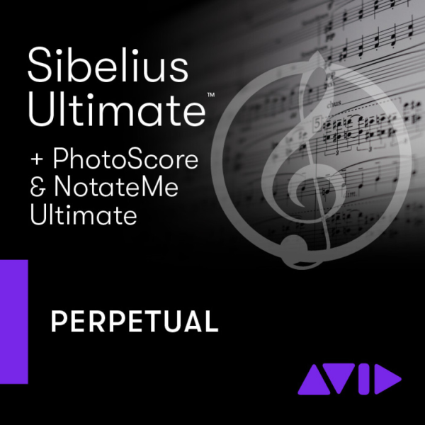 Avid Sibelius ultimate perpetual wphotoscore/notateme - Image principale