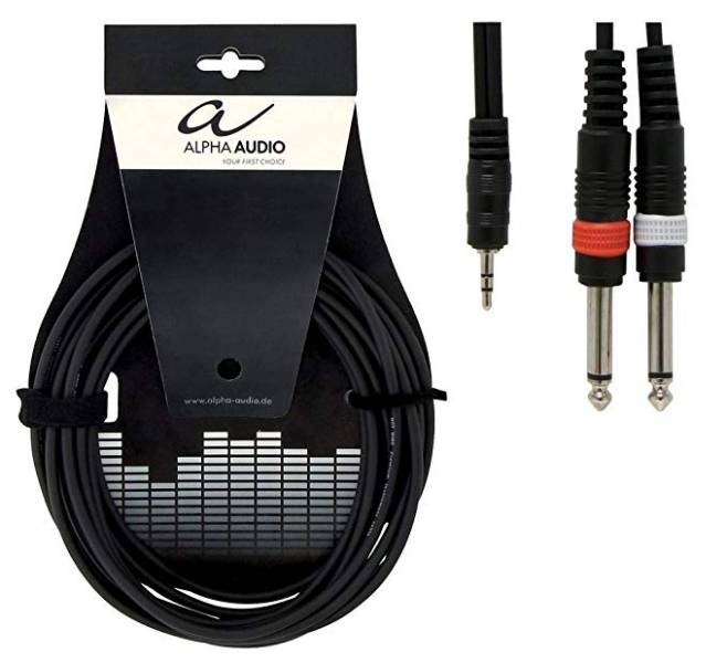 Alpha Audio Mini JACK - 2JACK 1,5m - Image principale