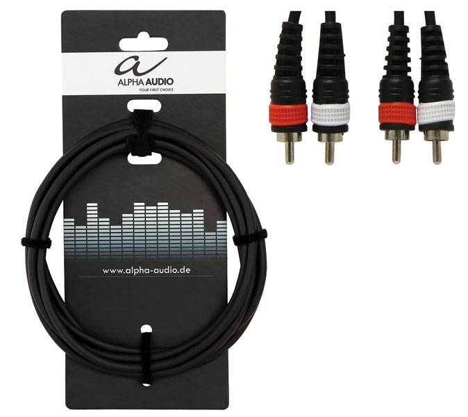 Alpha Audio 2RCA - 2RCA 1,5m - Image principale