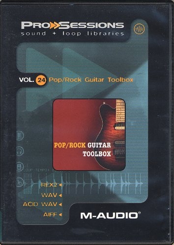 M-Audio ProSessions Vol. 24  Pop/Rock Guitar Toolbox - Image principale