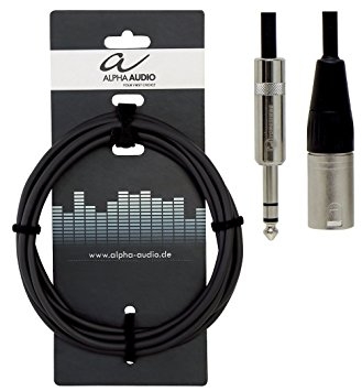 Alpha Audio JACK-XLRM 3m - Image principale