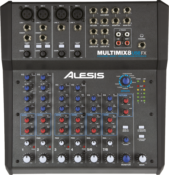 Alesis MultiMix 8 USB FX - Image principale