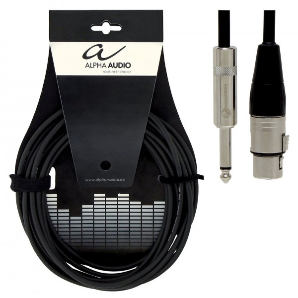 Alpha Audio JACK-XLRF 1,5m - Image principale