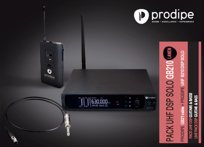 Prodipe UHF DSP GB210 LANEN - Image principale