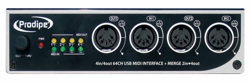 Prodipe MIDI USB 4i4o - Image principale