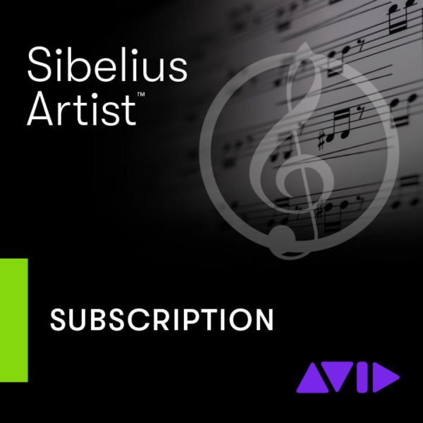 Avid  Sibelius Artist 1-Year Subscription - Image principale
