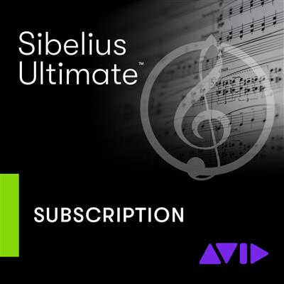 Avid Sibelius Ultimate 1 year subscription - Image principale