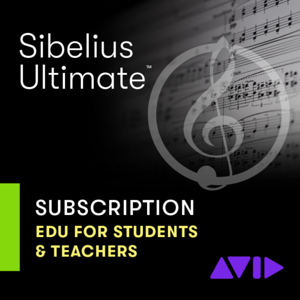 Avid Sibelius Ultimate 1 Year subs EDU - Image principale