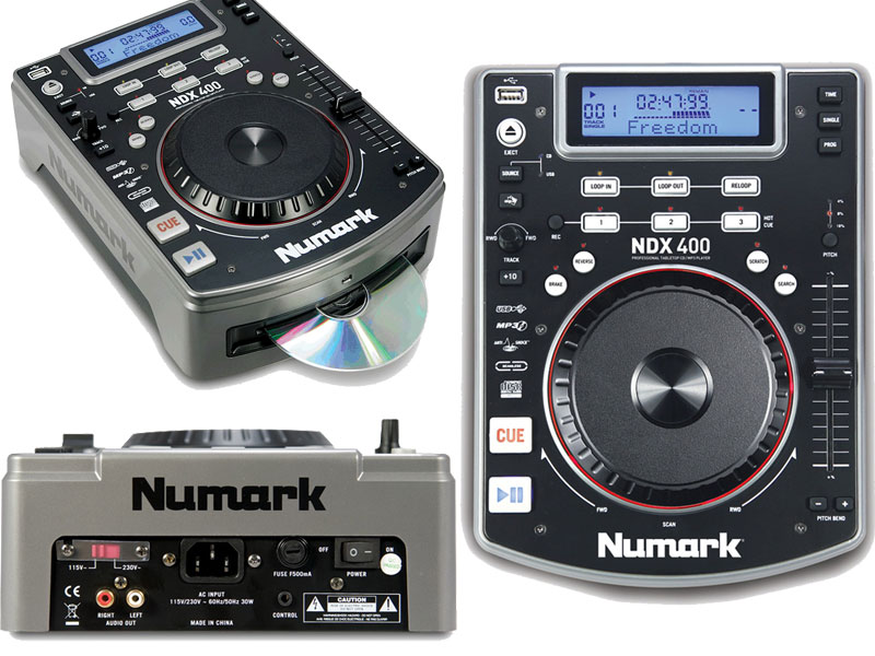 Platines CD DJ : NUMARK NDX 400 - 249,00€ - Espace Claviers