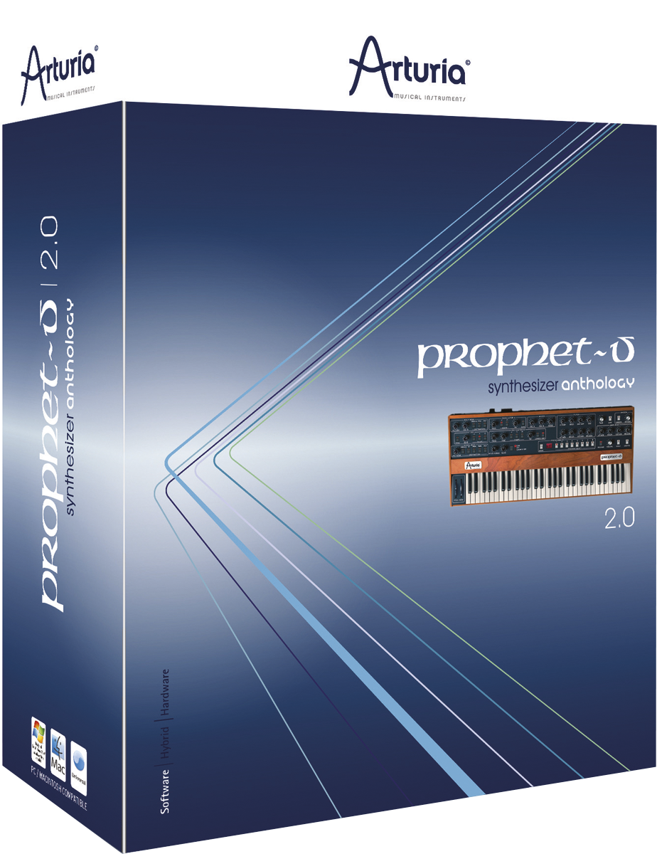 Arturia mac os. Prophet v2 VST. Arturia Prophet.