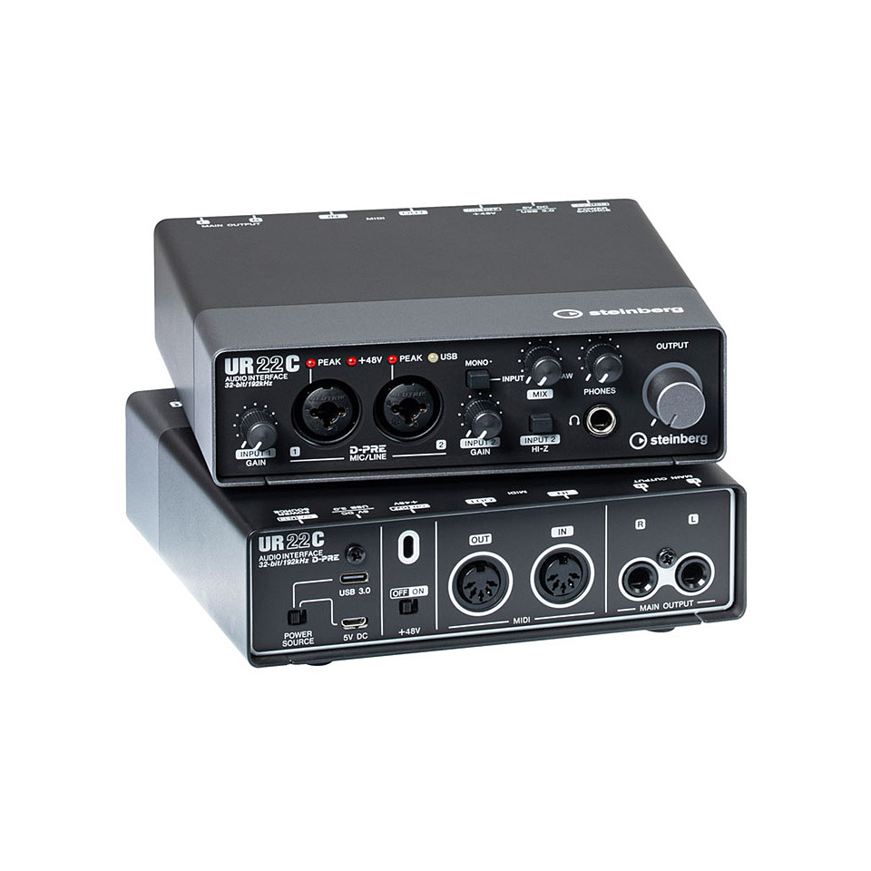 Steinberg UR22C, an audio interface with a twist (several actually 