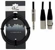 Alpha Audio JACK TRS - XLRM/XLRF 1,5m