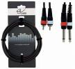 Alpha Audio 2RCA - 2JACK 1,5m