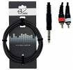 Alpha Audio JACK TRS - 2RCA 1,5m