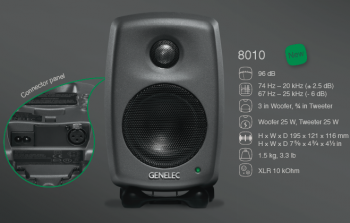 Genelec 8010A - Image n°2