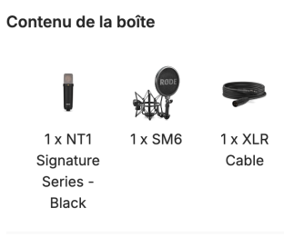RODE NT1 Signature Series Black - Image n°4