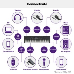 Yamaha CK 88 - Image n°3