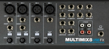 Alesis MultiMix 8 USB FX - Image n°2