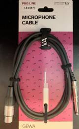 Pro Line XLR Fem / JACK mono 1,5 m - Image n°2